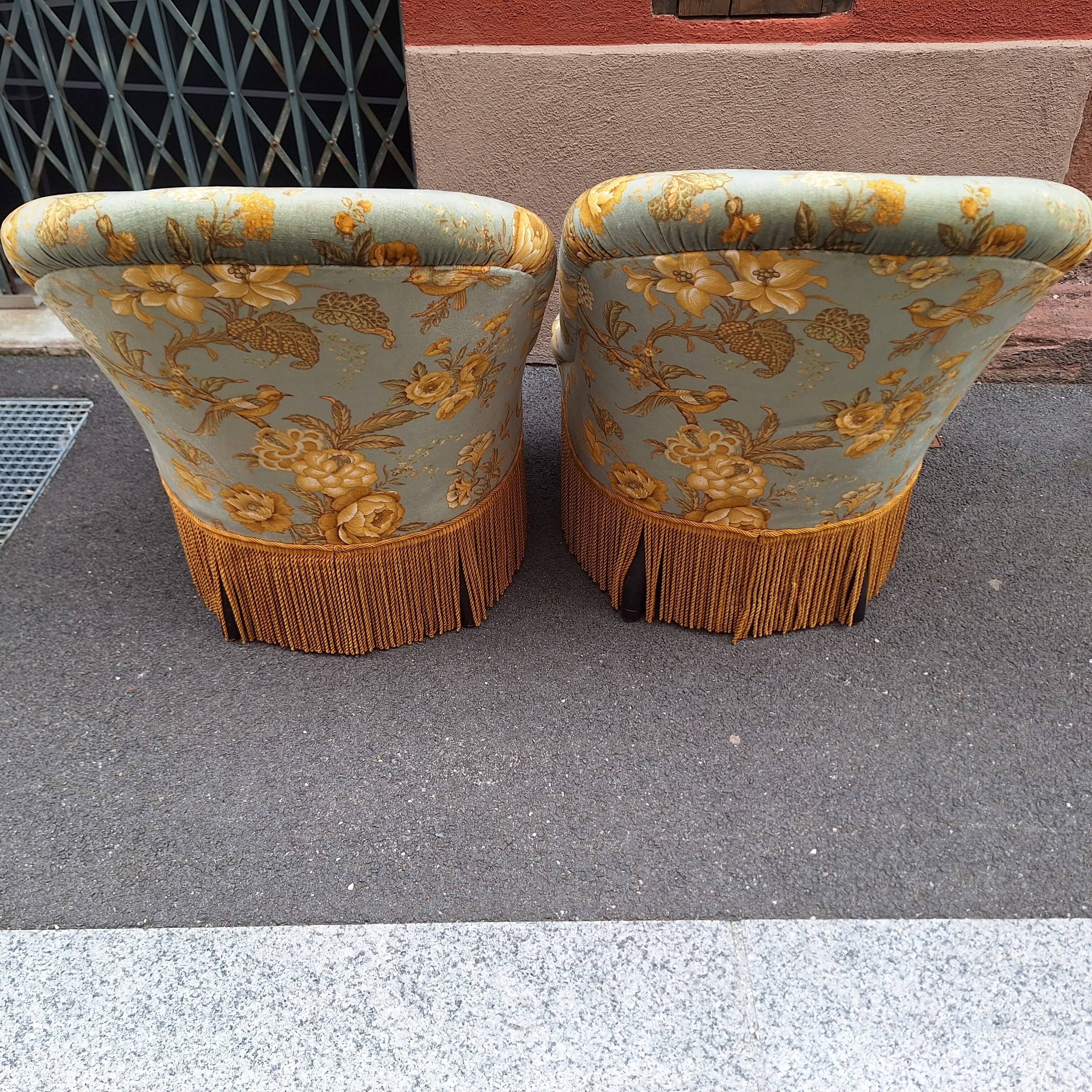 Fauteuil crapaud époque napoléon III