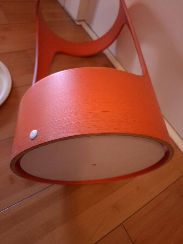 Porte parapluie en bois vintage 70'S