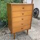 Vintage rag chest of drawers from the 60s