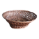 Antique basket, fruit basket or bread basket made of wicker