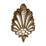 Mirror with glazed glass at the beginning of the 20th century