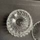 Molded crystal sugar bowl – Baccarat Twisted bamboo