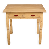 Table en bois vintage, années 1940, Tchécoslovaquie