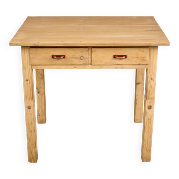 Vintage Wooden Table, 1940s, Czechoslovakia