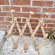 accordion coat rack faux bamboo
