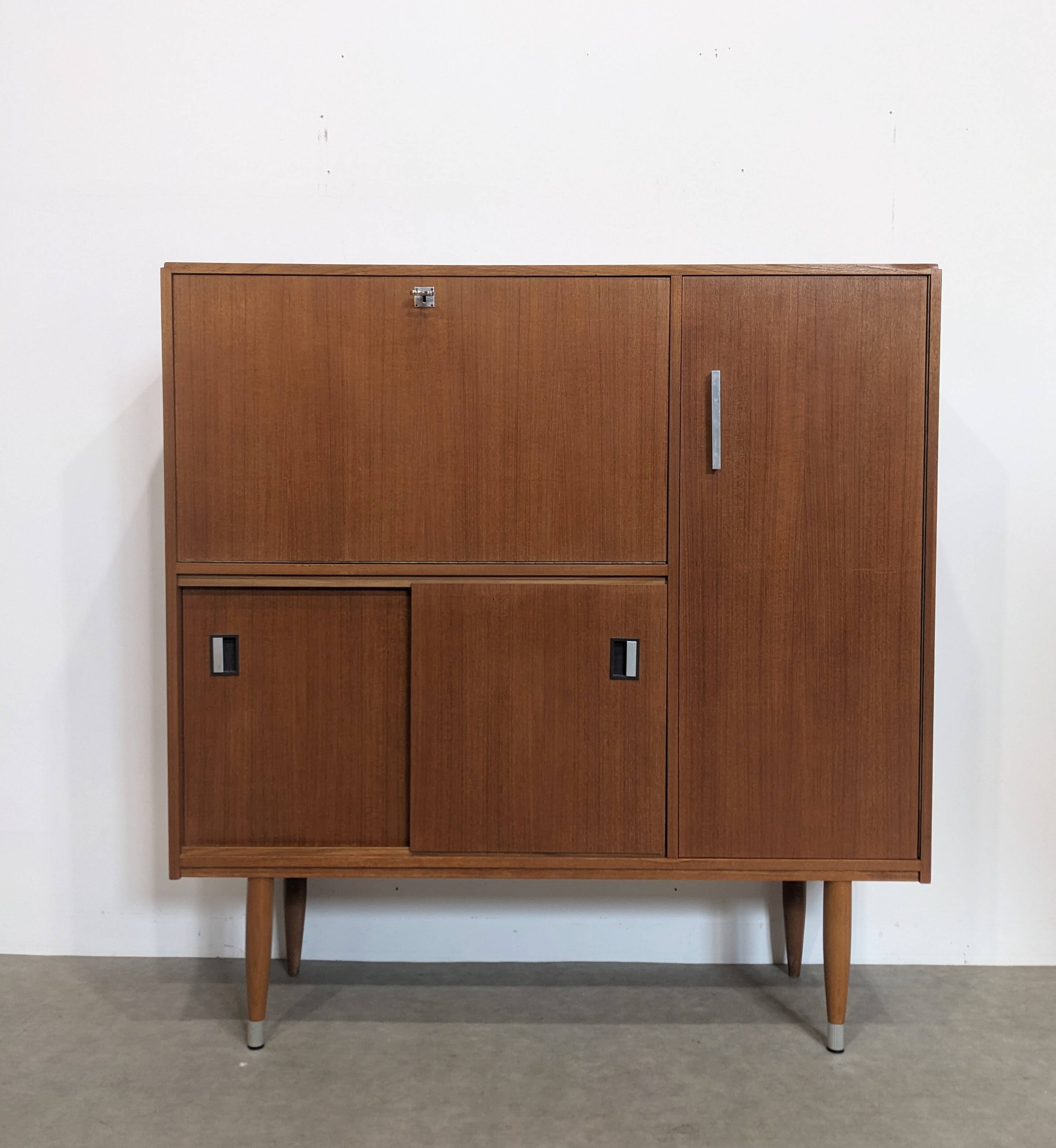 Vintage highboard: secretary, bar
