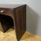 Art Deco desk in Macassar ebony