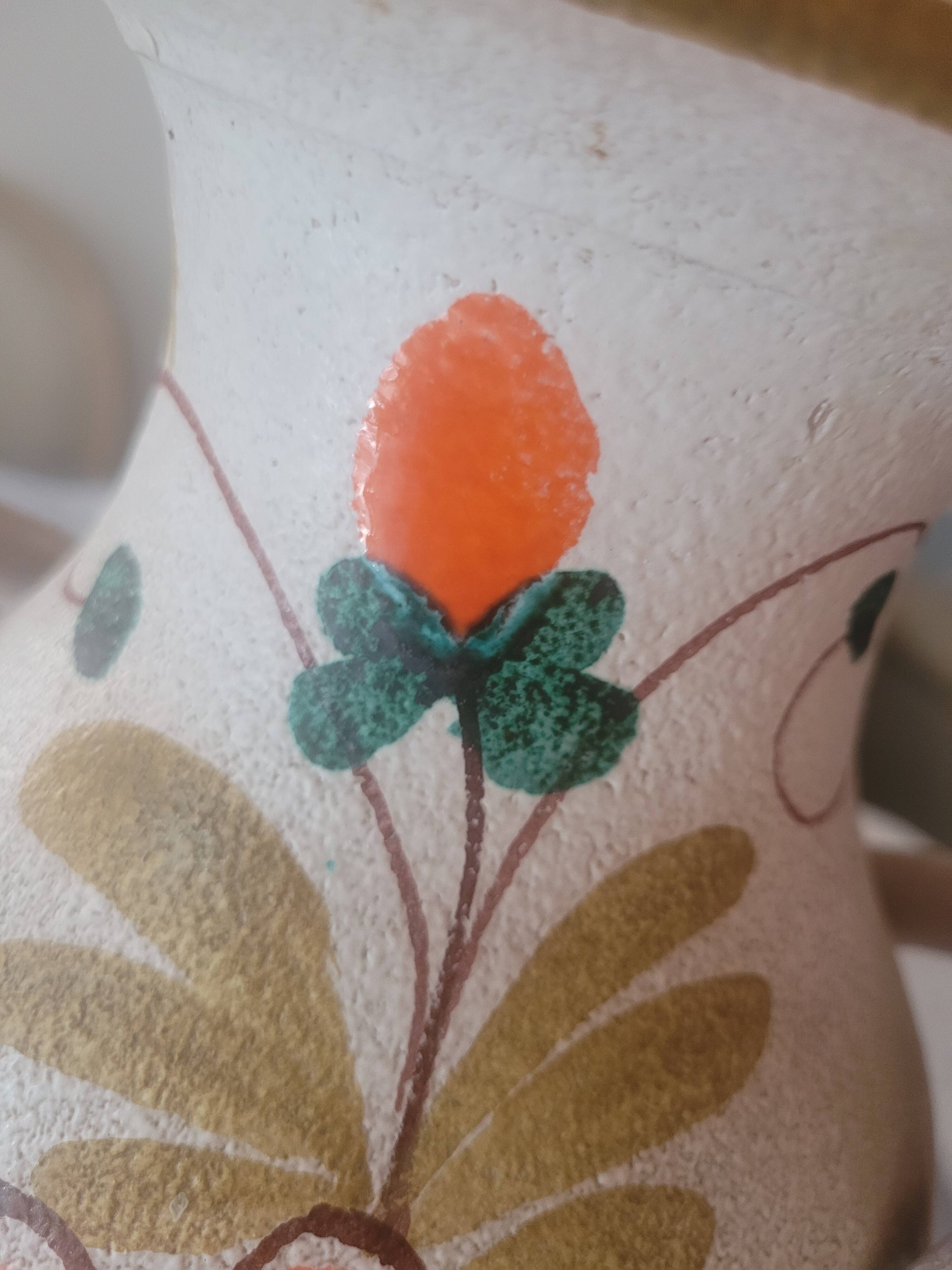 Lampe en céramique vintage