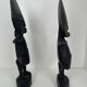 Duo de statuettes de fertilité du Ghana Ashanti
