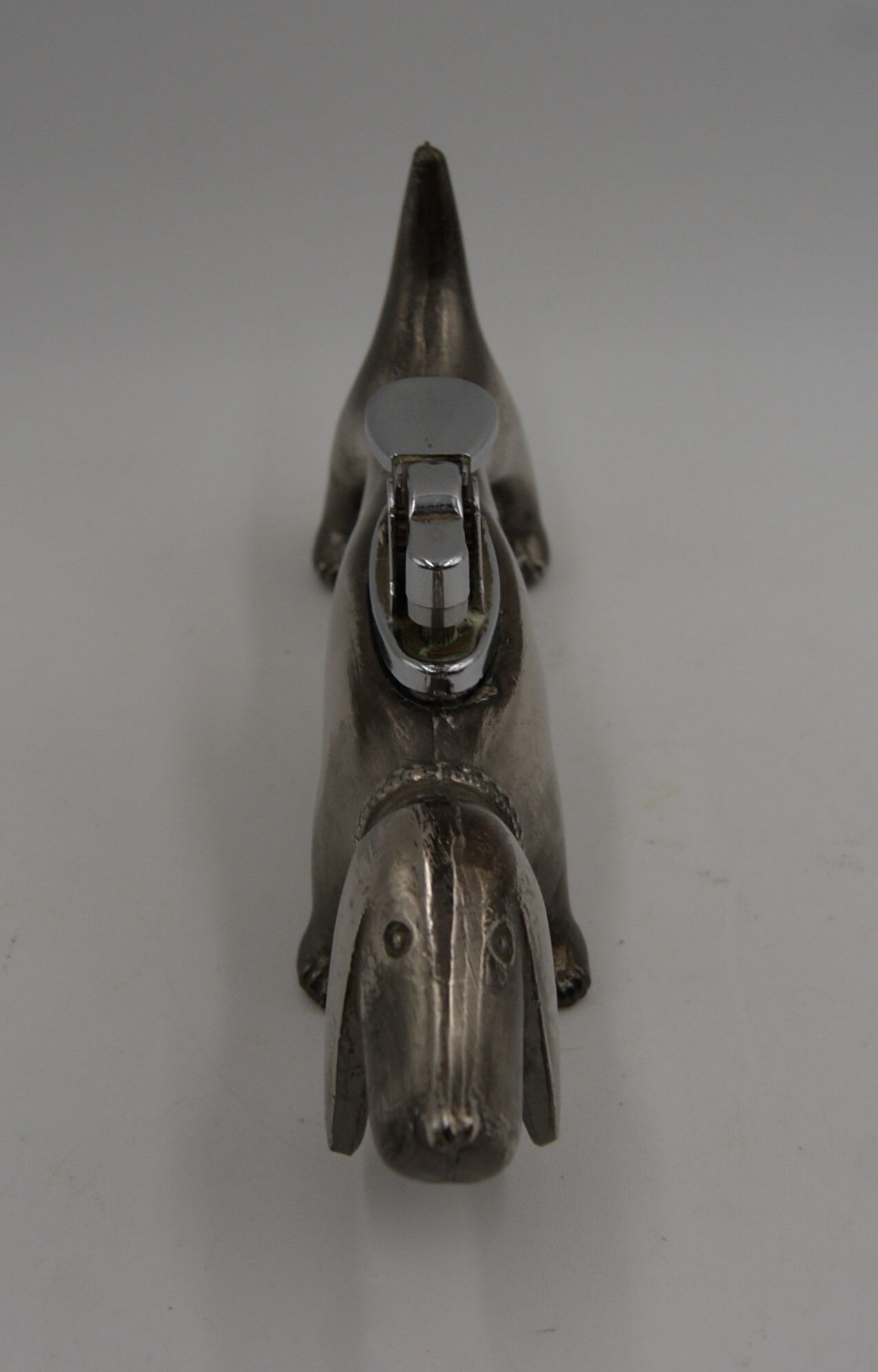 Briquet de table chien saucisse vintage