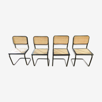 Chairs cesca B32 by Marcel Breuer