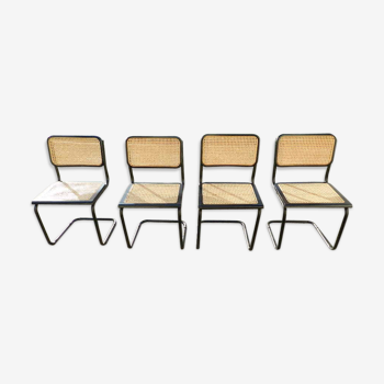 Chaises cesca B32 par Marcel Breuer