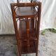 Old furniture rattan shelf 3 shelves 70s vintage