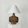 Ceramic lamp by Agnès Escalas, France, circa 1960