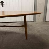 Coffee table XXL Scandinavian teak 178cm 1965