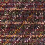 Vintage Turkish rug from Oushak, hand-woven 121x148 cm