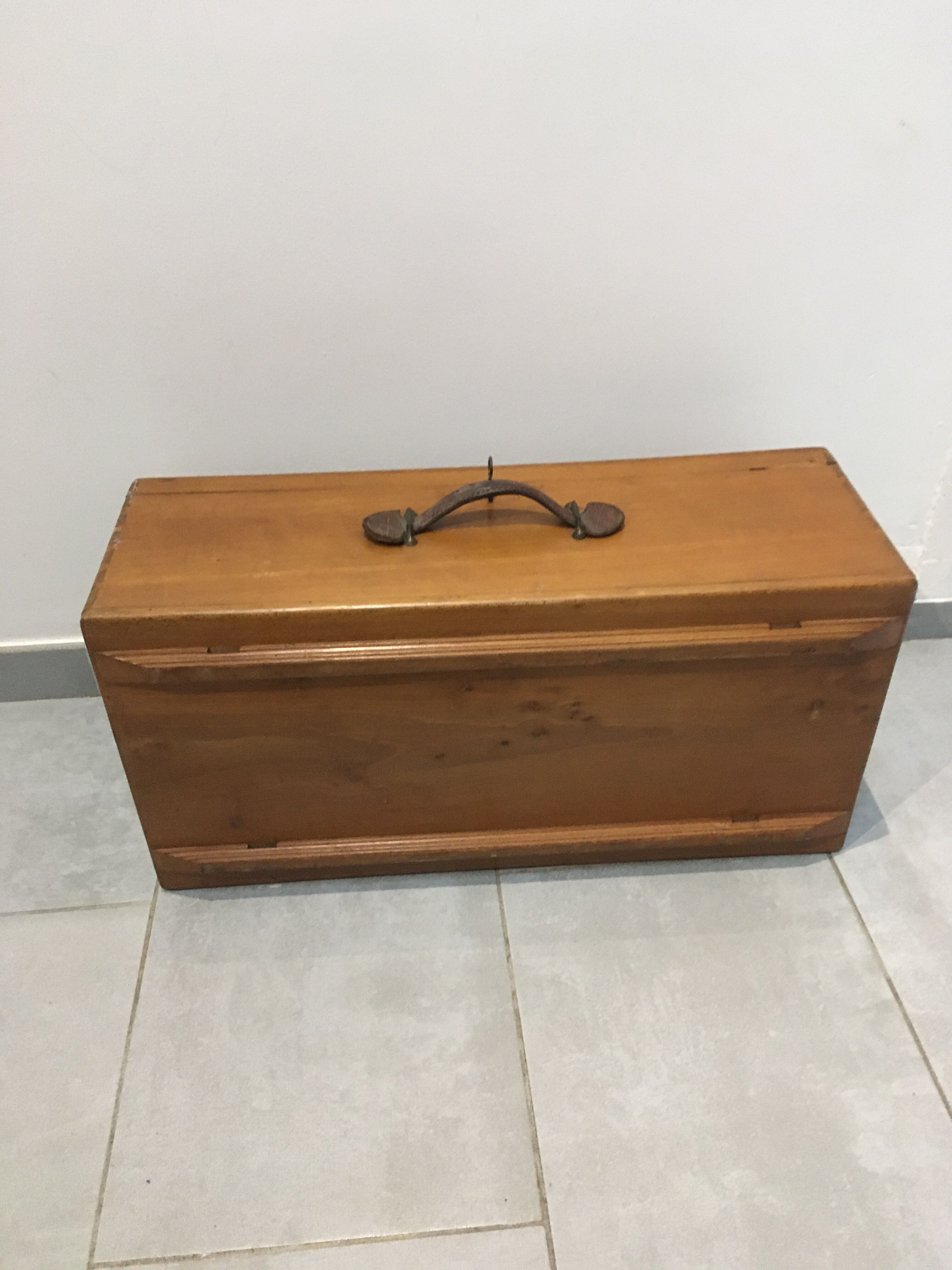 Old military travel box