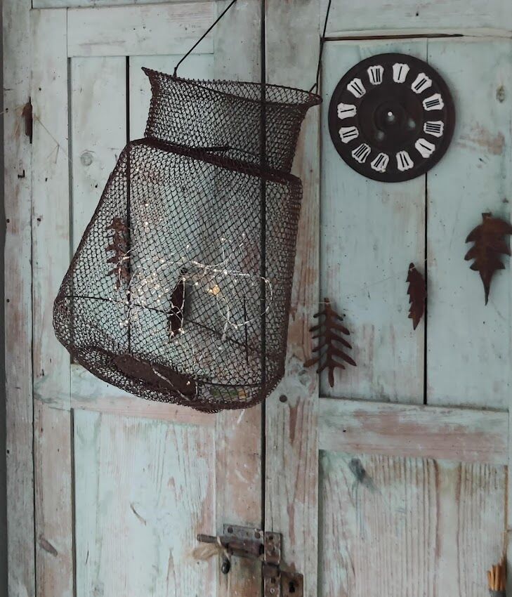 Old fishing bourriche