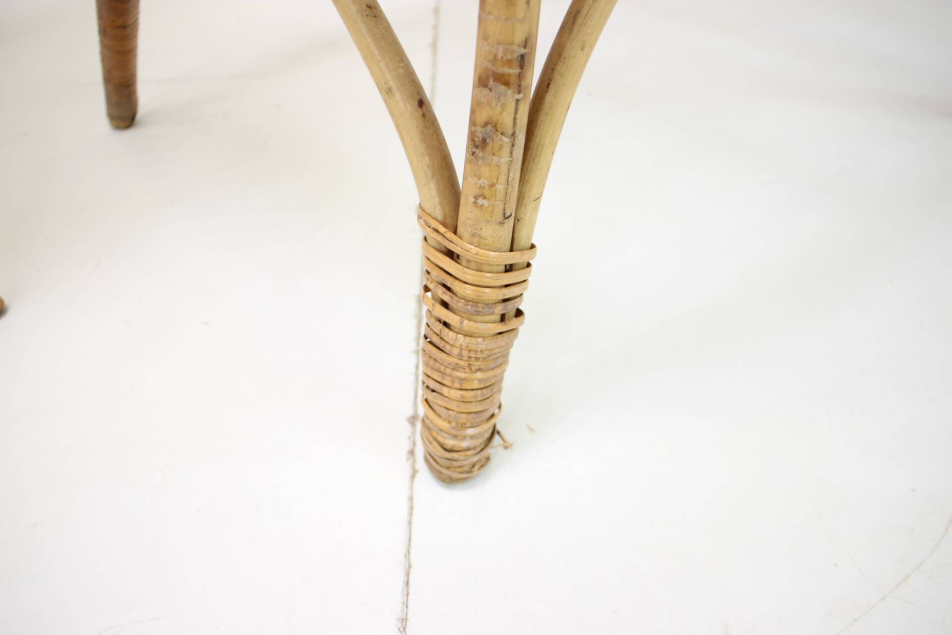 Midcentury rattan armchairs, 1960s