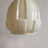 Art deco ball suspension in opaline