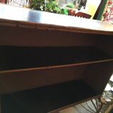 Bamboo Rattan bar set and its 2 stools