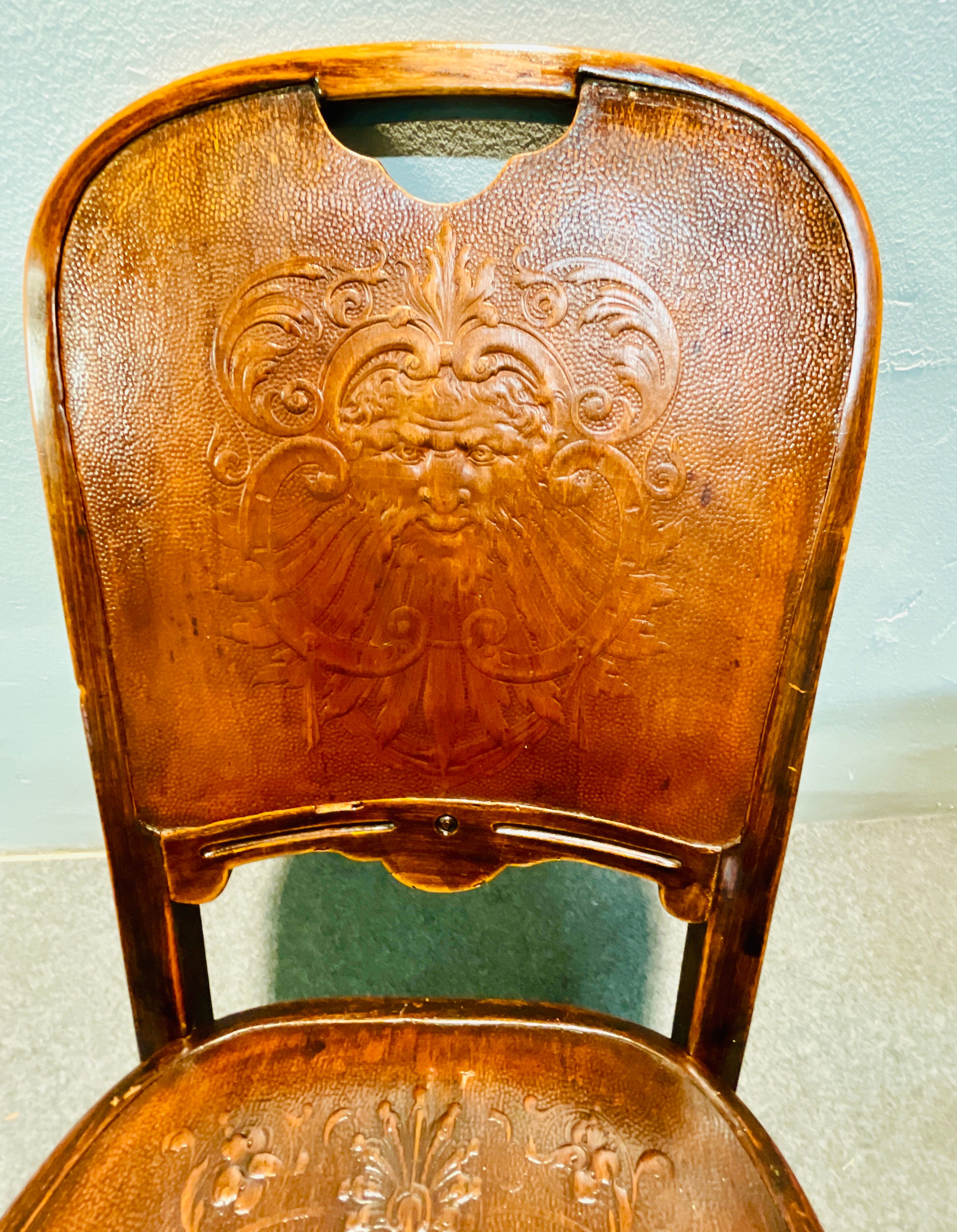 Six chairs produced by Kohn