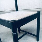 Italian design dining chair from the 1960s, set of 4.