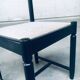 Italian design dining chair from the 1960s, set of 4.