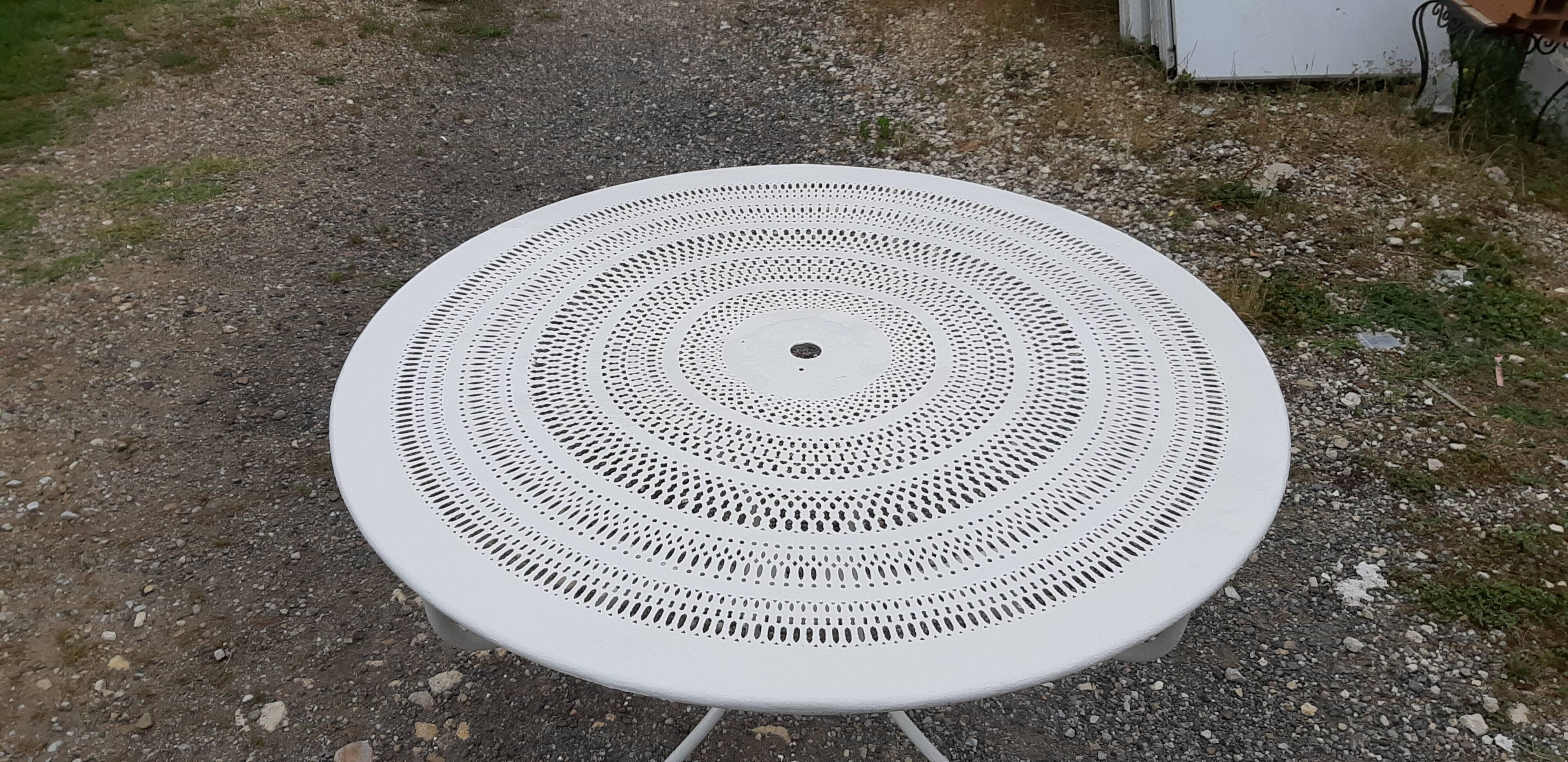 Garden Table Wrought Iron 1900