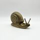 "XXL" brass snail – Germany, 1970s
