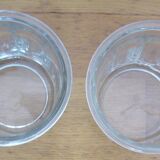 Set of 2 Old Jam Jars 750 ml