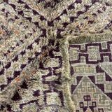 Vintage Berber wool rug, Morocco.