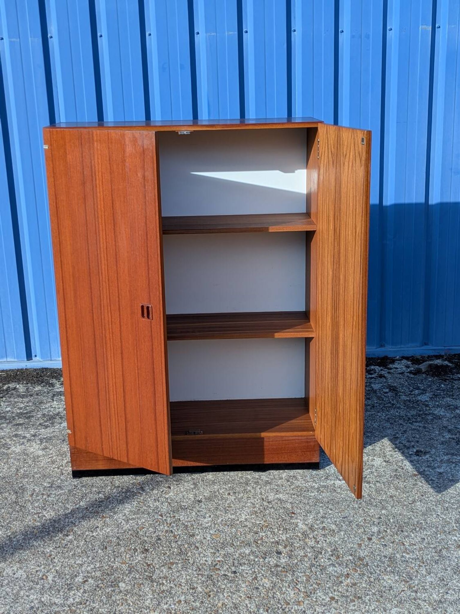 Armoire/Buffet Scandinave compacte vintage en teck, 1960