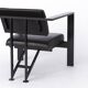 Fauteuil en cuir Karl Friedrich Förster – Design Bauhaus allemand, années 1970 - 2x
