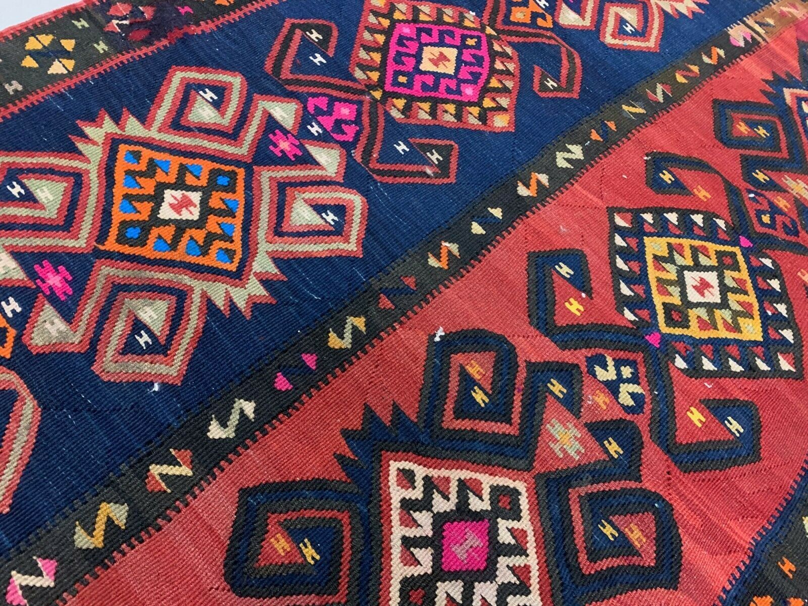 Turkish kilim 264x110 cm wool