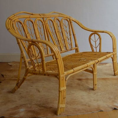 RATTAN BENCHES