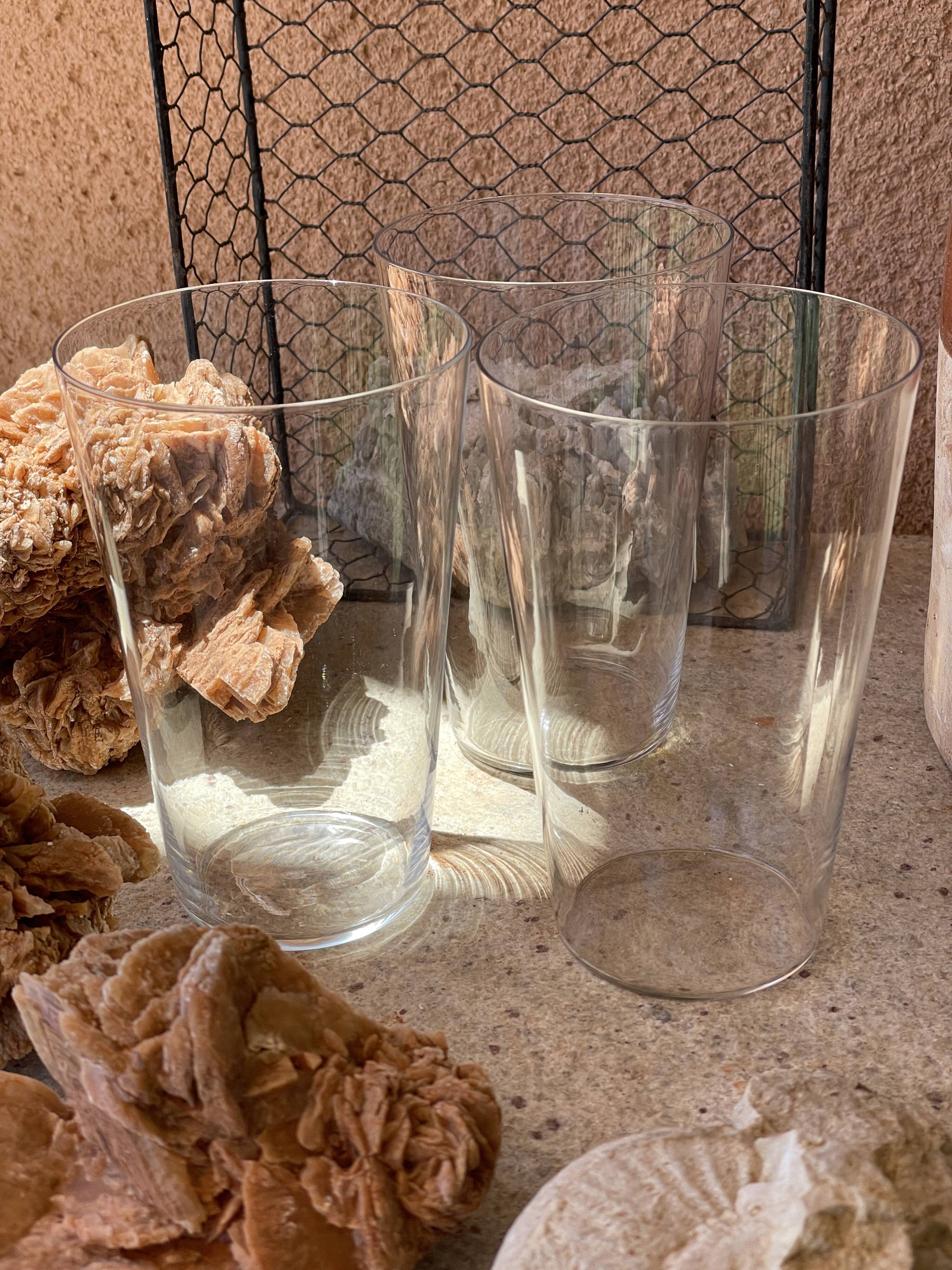 Old orangeade glasses, Baccarat crystal
