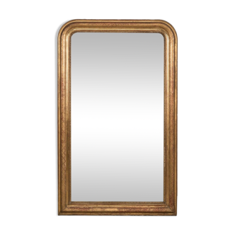 19th C Louis Philippe XXX-Pattern Mirror