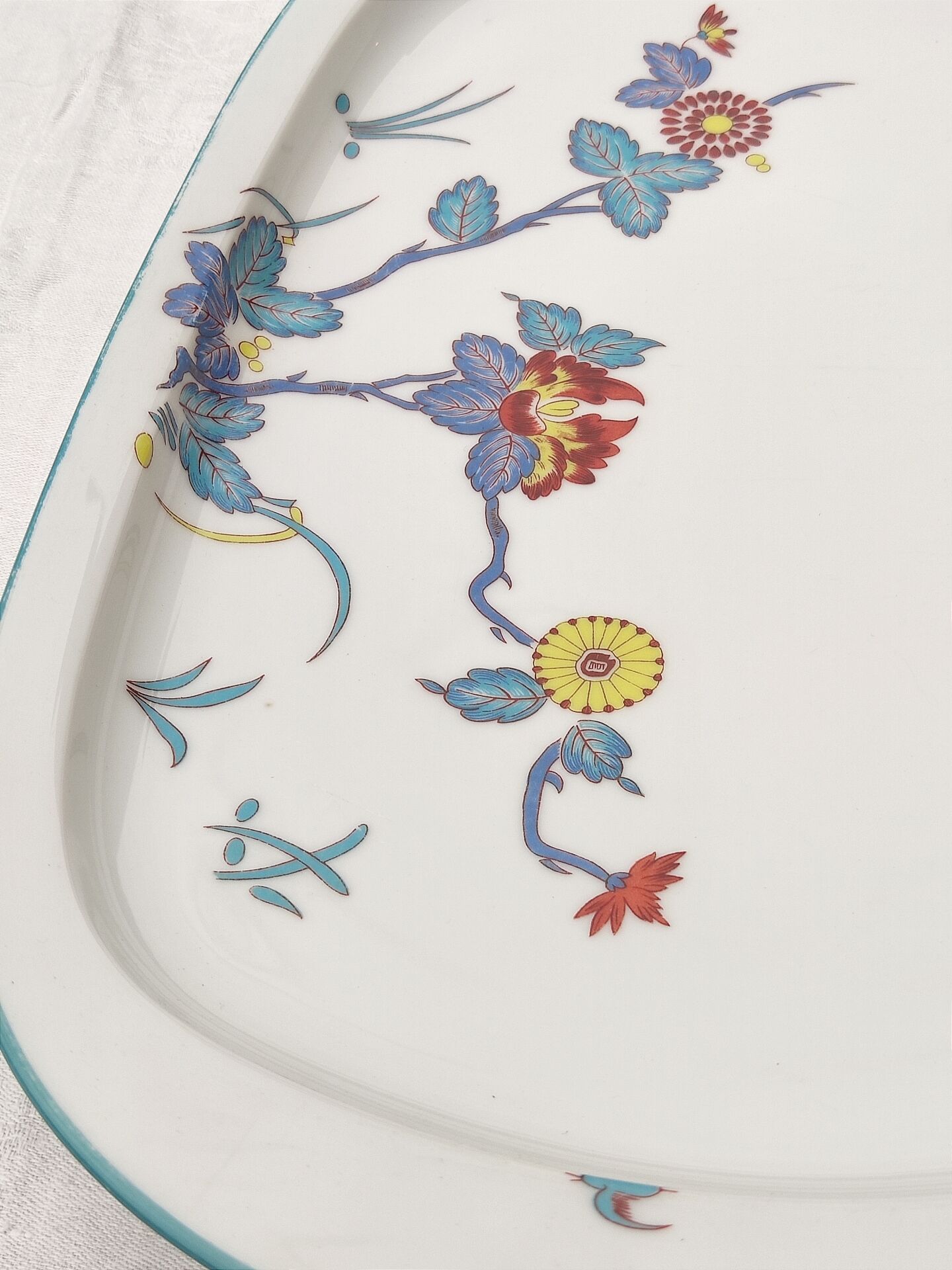 Serving dish in Limoges porcelain - Haviland