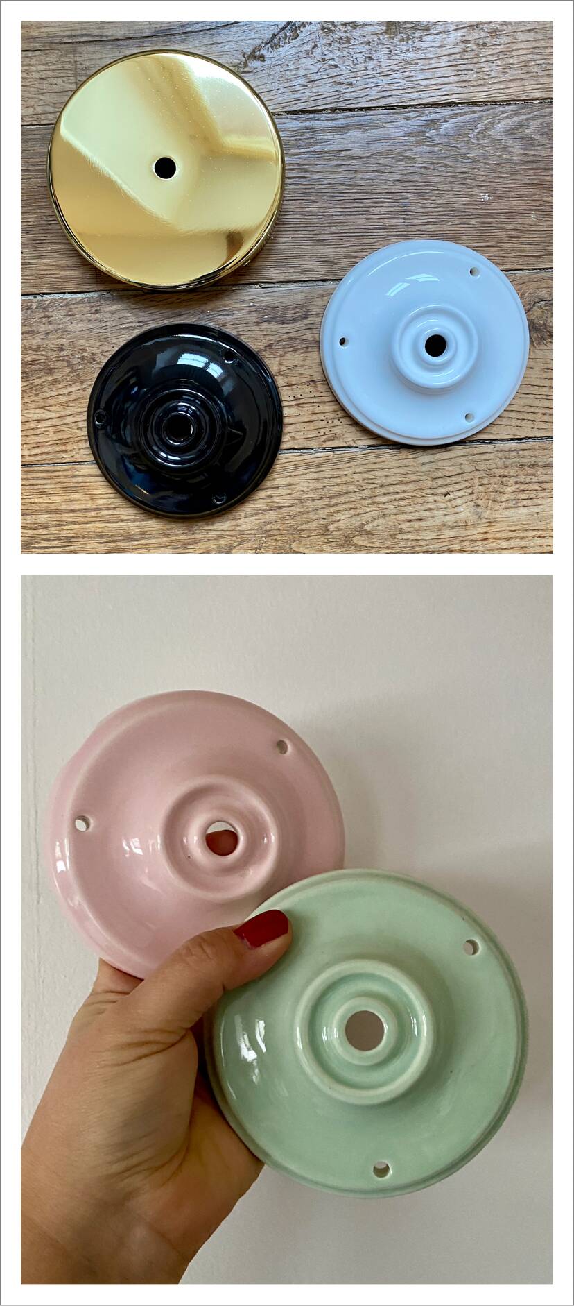 Vintage globe wall lamp in white Clichy glass