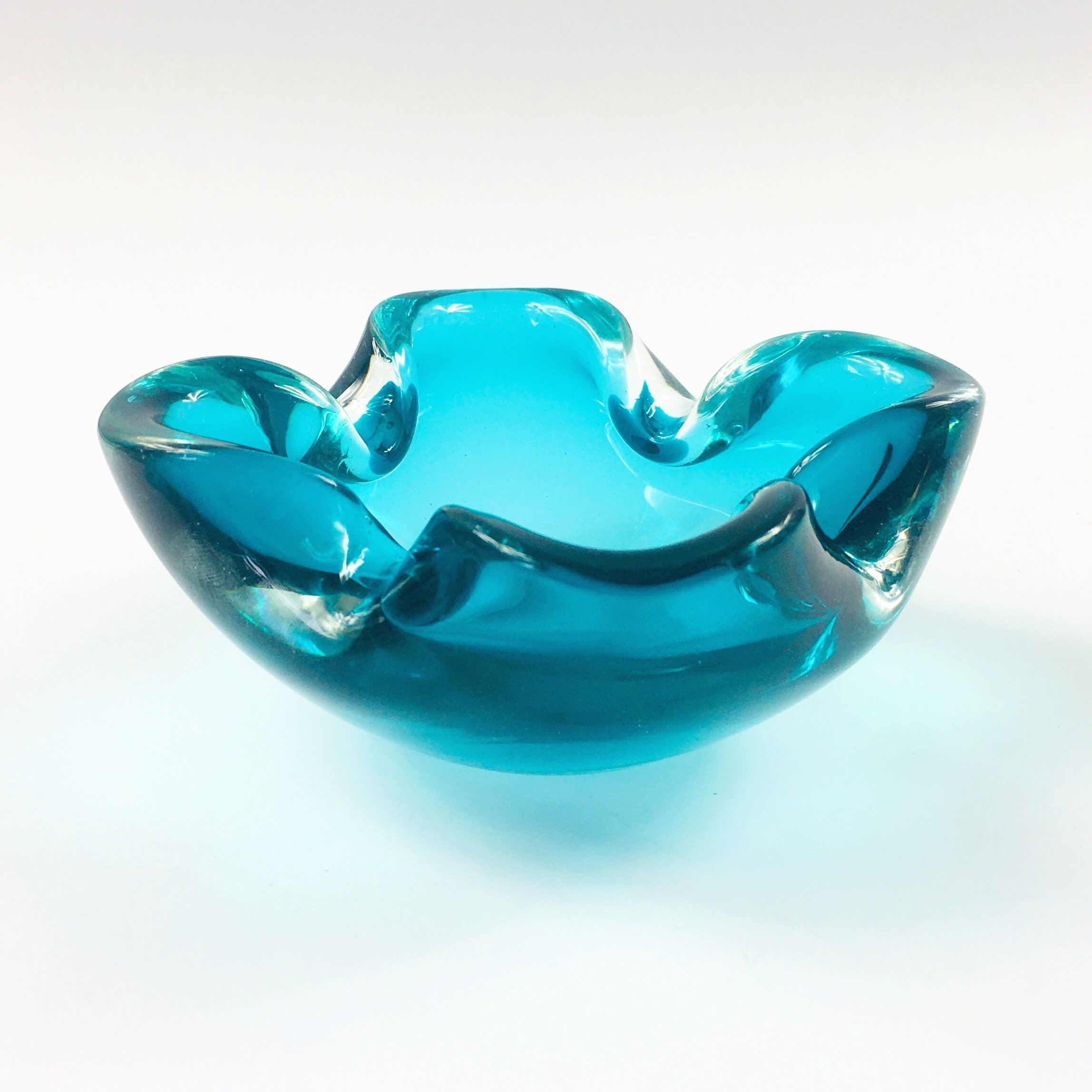 Murano Glass ashtray By Flavio Poli, Italy, 1960s