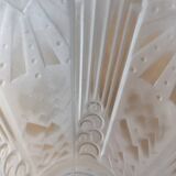 Pair of Art Deco Muller Brothers pendant lights