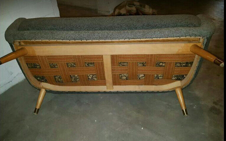 Sofa 2 places Egg 50s 60s