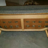 Sofa 2 places Egg 50s 60s