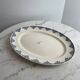 Large presentation plate HBCM France Terre de Fer