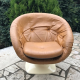 French Plastic Club Chair by Raphael Raffel, 1970s