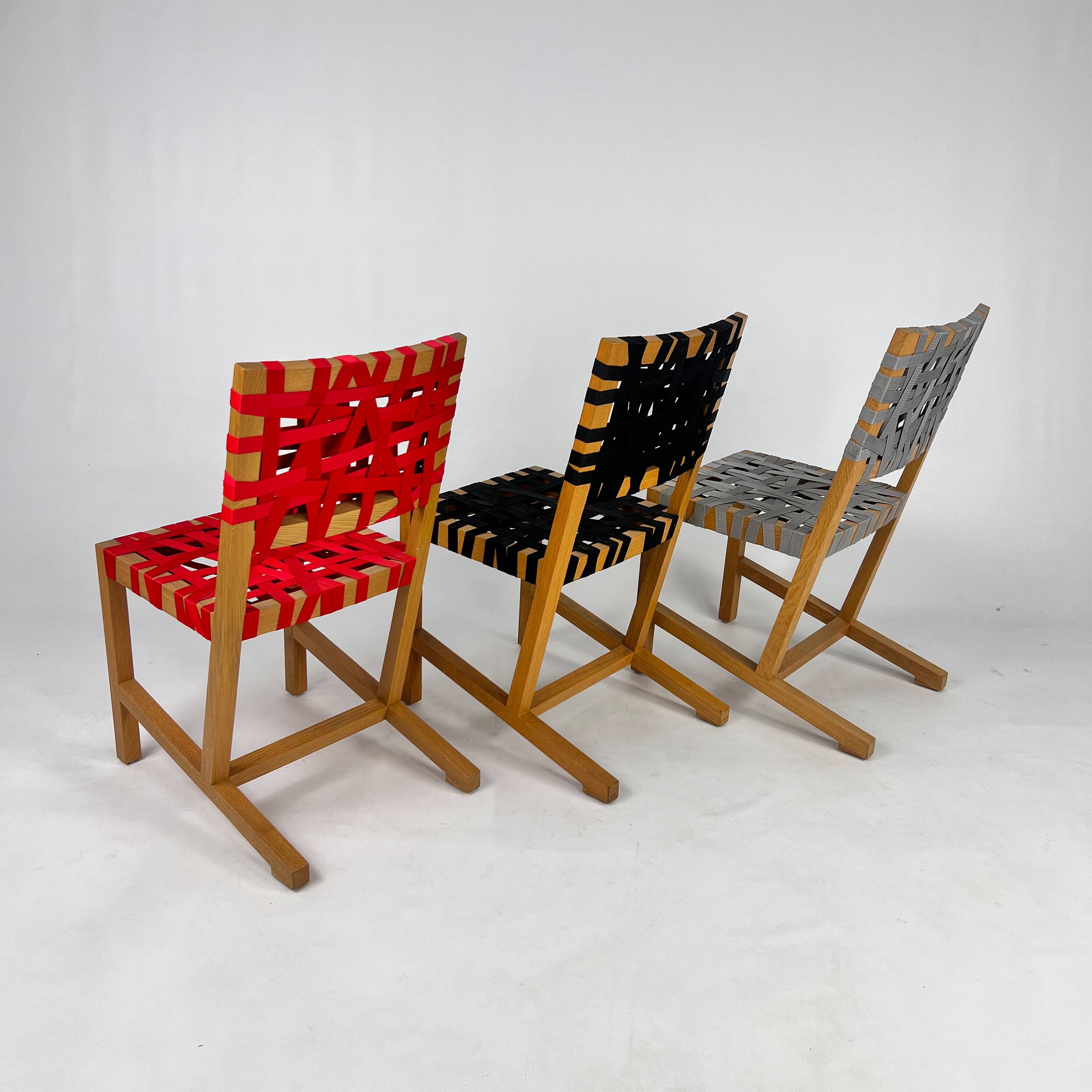 Set of 3 Berlage Chairs by Richard Hutten for Gispen, 2004