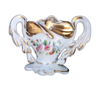 Ancien vase de marie en porcelaine de paris