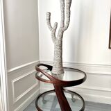 Cesare Lacca rolling coffee table service trolley