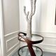 Cesare Lacca rolling coffee table service trolley